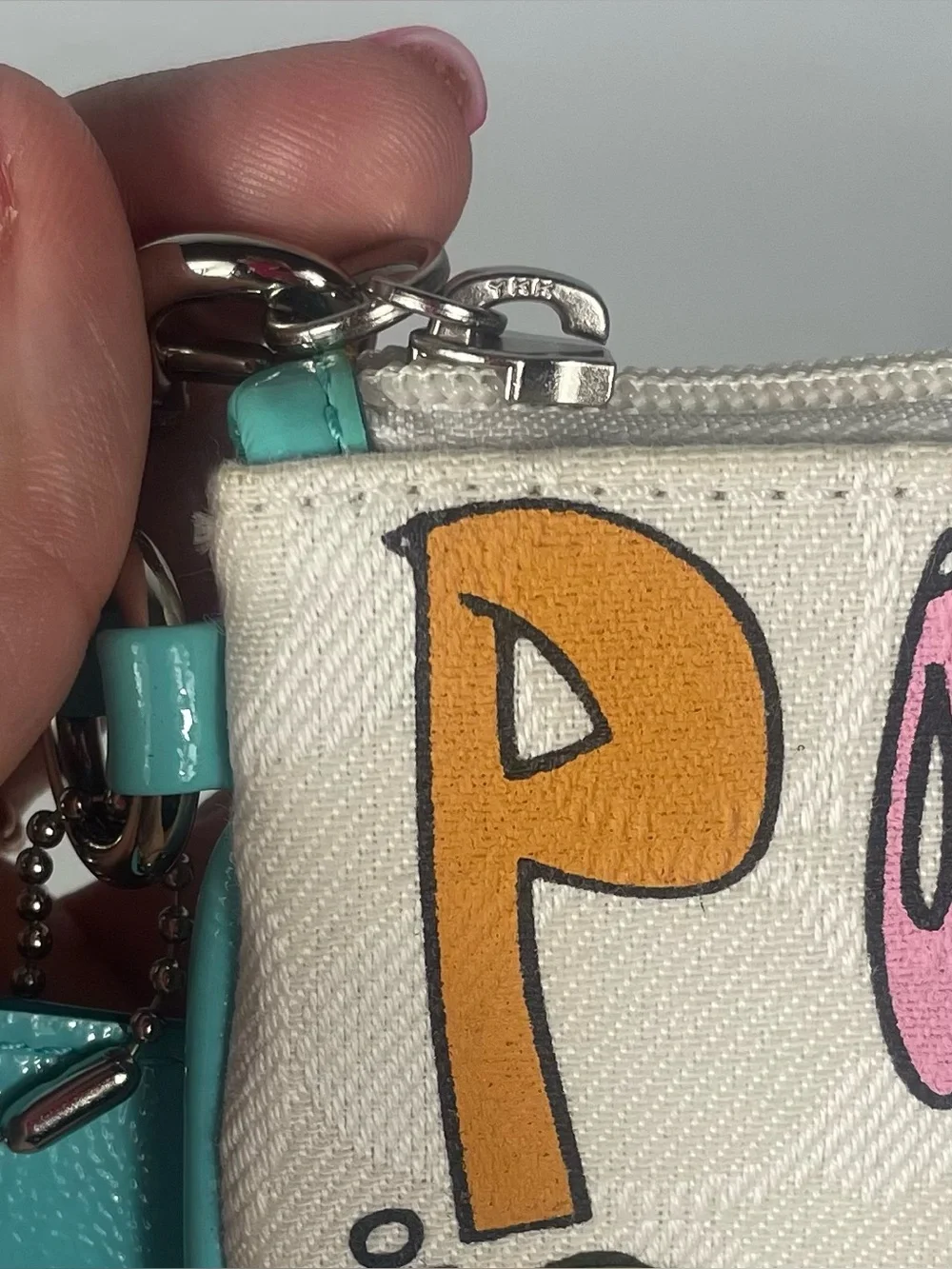 Coach Poppy is Love Wristlet Multicolored RARE EUC - Picture 13 of 13